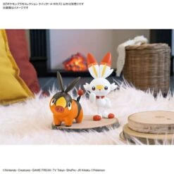 Scorbunny Figure Pokémon PLAMO (Plastic Model) No.05 Collection Quick!!(Scorbunny Figure Pokemon Plamo Plastic Model No 05 Collection Quick) -ICHIBA TOYS SHOP scorbunny figure pokemon plamo plastic model no05 collection quick figure bandai namco 834682
