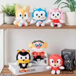 Sega Shadow Mascot Plush Keychain - SONIC＆FRIENDS(Shadow Mascot Plush Keychain Sonic Friends) -ICHIBA TOYS SHOP shadow mascot plush keychain sonicfriends mascot plush keychain sega 360278
