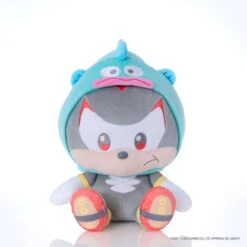 Sega Shadow × Hangyodon Plush (M) - SONIC＆FRIENDS Sanrio Characters(Shadow X Hangyodon Plush M Sonic Friends Sanrio Characters)