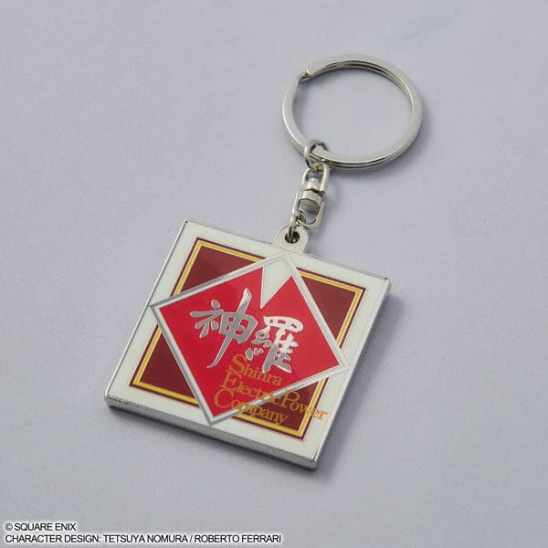 Square Enix Shinra Company Metal Keychain - Final Fantasy VII Rebirth(Shinra Company Metal Keychain Final Fantasy Vii Rebirth) 4 Square Enix Shinra Company Metal Keychain - Final Fantasy VII Rebirth(Shinra Company Metal Keychain Final Fantasy Vii Rebirth) - Image 2