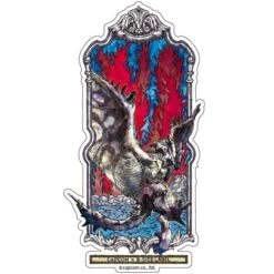 Silver Rathalos CAPCOM×B-SIDE LABEL Sticker (Artwork) Monster Hunter(Silver Rathalos Capcomxb Side Label Sticker Artwork Monster Hunter)
