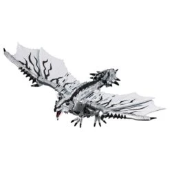 Silver Rathalos Prime Figure - Transformers X Monster Hunter Anniversary Crossover(Silver Rathalos Prime Figure Transformers X Monster Hunter Anniversary Crossover) -ICHIBA TOYS SHOP silver rathalos prime figure transformers x monster hunter anniversary crossover figure takara tomy 771665