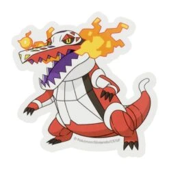 Skeledirge Pokémon Sticker(Skeledirge Pokemon Sticker)
