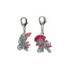 Sneasel, Weavile - National Pokédex Metal Charm Keychain #215, #461(Sneasel Weavile National Pokedex Metal Charm Keychain 215 461) -ICHIBA TOYS SHOP sneasel weavile national pokedex metal charm keychain 215 461 keychain pokemon center 177560