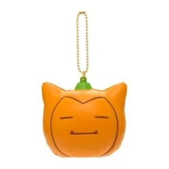 Snorlax Mascot Squishy Keychain Pokémon Pumpkin Banquet Halloween(Snorlax Mascot Squishy Keychain Pokemon Pumpkin Banquet Halloween)