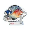Sega Sonic Mini Acrylic Stand Diorama "Red Mt. Fuji Scenery" - Japanese Sonic(Sonic Mini Acrylic Stand Diorama Red Mt Fuji Scenery Japanese Sonic) -ICHIBA TOYS SHOP sonic mini acrylic stand diorama red mt fuji scenery japanese sonic acrylic stand sega 697003