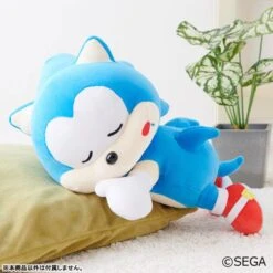 Sega Sonic Mochifuwa Oyasumi Plush - SONIC＆FRIENDS(Sonic Mochifuwa Oyasumi Plush Sonic Friends) -ICHIBA TOYS SHOP sonic mochifuwa oyasumi plush sonicfriends plush sega 465117