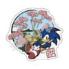 Sega Sonic Sticker "Gotenyama At Shinagawa Scenery" - Japanese Sonic(Sonic Sticker Gotenyama At Shinagawa Scenery Japanese Sonic) -ICHIBA TOYS SHOP sonic sticker gotenyama at shinagawa scenery japanese sonic sticker sega 487567