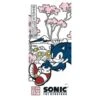 Sega Sonic Tenugui Towel "Gotenyama At Shinagawa Scenery" - Japanese Sonic(Sonic Tenugui Towel Gotenyama At Shinagawa Scenery Japanese Sonic) -ICHIBA TOYS SHOP sonic tenugui towel gotenyama at shinagawa scenery japanese sonic towel cotton sega 605062