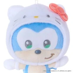 Sega Sonic × Hello Kitty Mascot Plush - SONIC＆FRIENDS Sanrio Characters(Sonic X Hello Kitty Mascot Plush Sonic Friends Sanrio Characters) -ICHIBA TOYS SHOP sonic x hello kitty mascot plush sonicfriends sanrio characters mascot plush keychain sega 676530