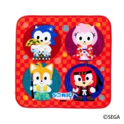 Sega SONIC＆FRIENDS (Japanese Costume Ver.) Hand Towel - SONIC＆FRIENDS(Sonic Friends Japanese Costume Ver Hand Towel Sonic Friends)