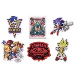 SONIC(RUNNING) Prism Travel Sticker (5) - Sonic The Hedgehog(Sonic Running Prism Travel Sticker 5 Sonic The Hedgehog) -ICHIBA TOYS SHOP sonicrunning prism travel sticker 5 sonic the hedgehog sticker ensky 699104