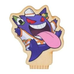 Sprigatito & Gengar Wooden Coaster Paldea Spooky Halloween(Sprigatito Gengar Wooden Coaster Paldea Spooky Halloween) -ICHIBA TOYS SHOP sprigatito gengar wooden coaster paldea spooky halloween household product pokemon center 590888
