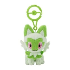 Sprigatito Mascot Plush With Carabiner(Sprigatito Mascot Plush With Carabiner)