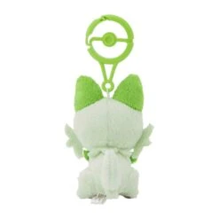Sprigatito Mascot Plush With Carabiner(Sprigatito Mascot Plush With Carabiner) -ICHIBA TOYS SHOP sprigatito mascot plush with carabiner mascot plush keychain pokemon center 596477