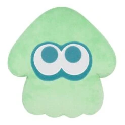 Squid (Light Blue) Plush Cushion - Splatoon 3(Squid Light Blue Plush Cushion Splatoon 3)