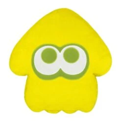 Squid (Yellow) Plush Cushion - Splatoon 3(Squid Yellow Plush Cushion Splatoon 3)