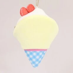 Strawberry Cream Crêpe Chopper Mascot Plush Keychain - SANJI No OYATSU(Strawberry Cream Crepe Chopper Mascot Plush Keychain Sanji No Oyatsu) -ICHIBA TOYS SHOP strawberry cream crepe chopper mascot plush keychain sanji no oyatsu mascot plush keychain toei animation 365861