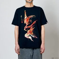 STRICT-G JAPAN T-shirt (XL) Japanese-style Char's Zaku II - Mobile Suit Gundam(Strict G Japan T Shirt Xl Japanese Style Chars Zaku Ii Mobile Suit Gundam) -ICHIBA TOYS SHOP strict g japan t shirt xl japanese style chars zaku ii mobile suit gundam t shirt cotton bandai namco 625051