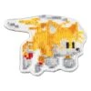 Tails Pixel Embroidery Sticker - Sonic The Hedgehog(Tails Pixel Embroidery Sticker Sonic The Hedgehog) -ICHIBA TOYS SHOP tails pixel embroidery sticker sonic the hedgehog sticker grapht 710155