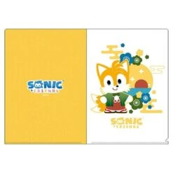 Sega Tails Winter Clothes A4 Clear File Kimono Series - SONIC & FRIENDS(Tails Winter Clothes A4 Clear File Kimono Series Sonic Friends)