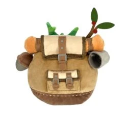 Traveling Korok Plush (A) ZP04 TOTK Brown Backpack - The Legend Of Zelda: Tears Of The Kingdom(Traveling Korok Plush A Zp04 Totk Brown Backpack The Legend Of Zelda Tears Of The Kingdom) -ICHIBA TOYS SHOP traveling korok plush a zp04 totk brown backpack the legend of zelda tears of the kingdom plush san ei boeki 932407