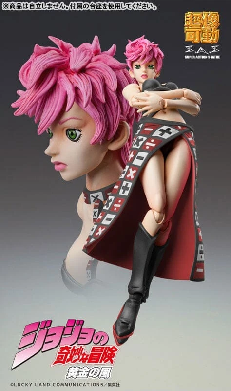 Trish Una (Ver.BLACK) Super Action Statue Figure - JoJo's Bizarre Adventure Part.V (Golden Wind)(Trish Una Ver Black Super Action Statue Figure Jojos Bizarre Adventure Part V Golden Wind) 8 Trish Una (Ver.BLACK) Super Action Statue Figure - JoJo's Bizarre Adventure Part.V (Golden Wind)(Trish Una Ver Black Super Action Statue Figure Jojos Bizarre Adventure Part V Golden Wind) - Image 6