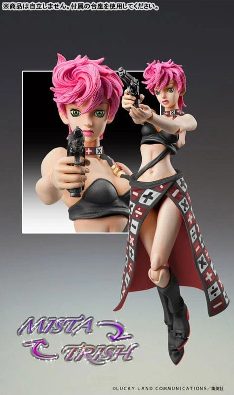 Trish Una (Ver.BLACK) Super Action Statue Figure - JoJo's Bizarre Adventure Part.V (Golden Wind)(Trish Una Ver Black Super Action Statue Figure Jojos Bizarre Adventure Part V Golden Wind) 10 Trish Una (Ver.BLACK) Super Action Statue Figure - JoJo's Bizarre Adventure Part.V (Golden Wind)(Trish Una Ver Black Super Action Statue Figure Jojos Bizarre Adventure Part V Golden Wind) - Image 8