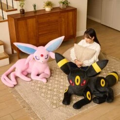 Umbreon Life-size Nesoberi Plush(Umbreon Life Size Nesoberi Plush) -ICHIBA TOYS SHOP umbreon life size nesoberi plush plush pokemon center 244740