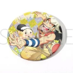 Usopp Birthday (4.1) Hologram Tin/Can Badge - ONE PIECE(Usopp Birthday 4 1 Hologram Tin Can Badge One Piece)