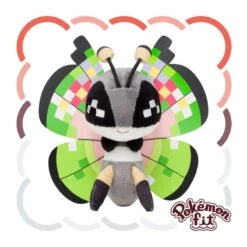 Vivillon (Fancy Pattern) Plush Pokémon Fit(Vivillon Fancy Pattern Plush Pokemon Fit)