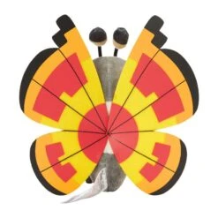 Vivillon (Sun Pattern) Plush Pokémon Fit(Vivillon Sun Pattern Plush Pokemon Fit) -ICHIBA TOYS SHOP vivillon 666 sun pattern plush pokemon fit plush pokemon center 112671