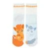 Vulpix & Alolan Vulpix Middle Socks (25-27cm) - Nitamono Doushi (Look Alike) Pokémon!(Vulpix Alolan Vulpix Middle Socks 25 27cm Nitamono Doushi Look Alike Pokemon) -ICHIBA TOYS SHOP vulpix alolan vulpix middle socks 23 25cm nitamono doushi look alike pokemon socks cotton pokemon center 882340