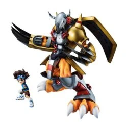 MegaHouse WarGreymon & Taichi Yagami Figure Precious G.E.M. Series - Digimon Adventure(Wargreymon Taichi Yagami Figure Precious G E M Series Digimon Adventure)