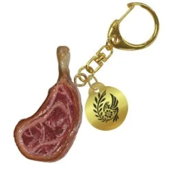 CAPCOM Well-Done Steak Keychain - Monster Hunter Wilds(Well Done Steak Keychain Monster Hunter Wilds)