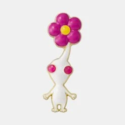 NINTENDO White PIKMIN Badge(White Pikmin Badge)