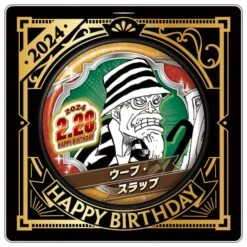 Woop Slap Birthday Tin/Can Badge - ONE PIECE(Woop Slap Birthday Tin Can Badge One Piece)