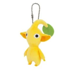 Yellow Pikmin (Leaf) Mascot Plush Keychain(Yellow Pikmin Leaf Mascot Plush Keychain)