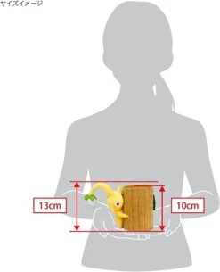 Yellow PIKMIN PKZ03 Plush Pen Stand(Yellow Pikmin Pkz03 Plush Pen Stand) -ICHIBA TOYS SHOP yellow pikmin pkz03 plush pen stand plush san ei boeki 567677