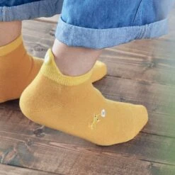 NINTENDO Yellow Pikmin Sock L Size(Yellow Pikmin Sock L Size) -ICHIBA TOYS SHOP yellow pikmin sock l size socks nintendo 281765