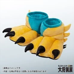 CAPCOM Zinogre Slippers Step On It! -Great Hunting Exhibition- Monster Hunter 20th Anniversary(Zinogre Slippers Step On It Great Hunting Exhibition Monster Hunter 20th Anniversary)