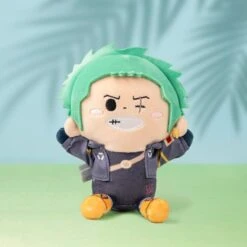 Zoro Plush Keychain Banzai! (Egghead Ver.) - ONE PIECE(Zoro Plush Keychain Banzai Egghead Ver One Piece)